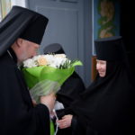 Встреча епископа Стефана сестрами Свято-Иоанно-Кормянского женского монастыря